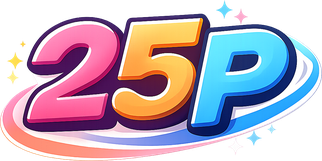 25p